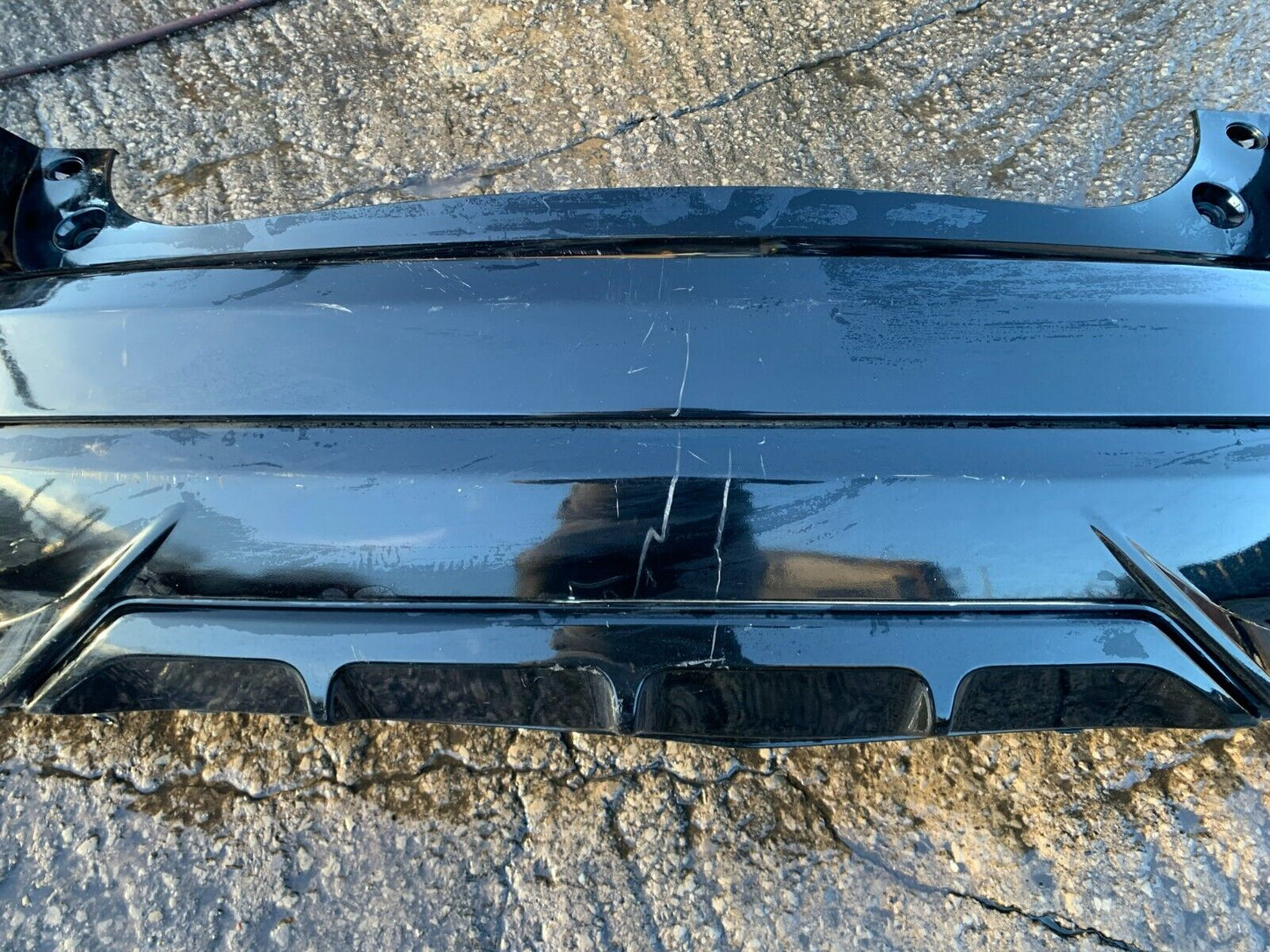 HONDA CIVIC MK9 2015-2017 FACELIFT GENUINE REAR BUMPER IN BLACK