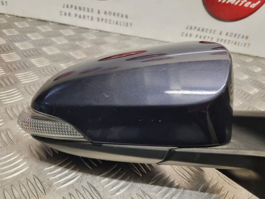 TOYOTA YARIS MK3 2012-2017 GENUINE DRIVERS SIDE INDICATOR WING MIRROR 9AF VIOLET