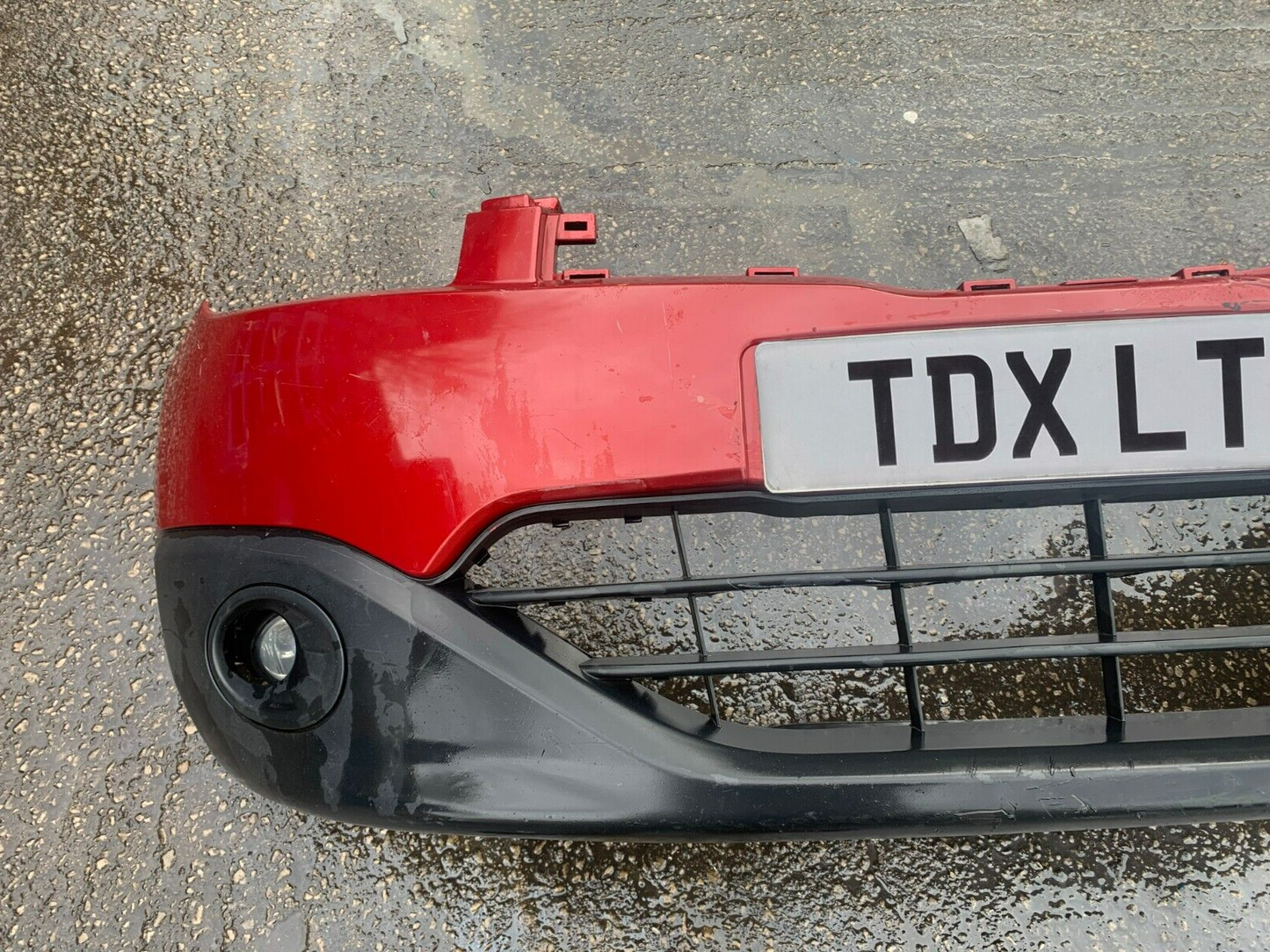 NISSAN QASHQAI J10 2010-2013 FACELIFT GENUINE FRONT BUMPER RED