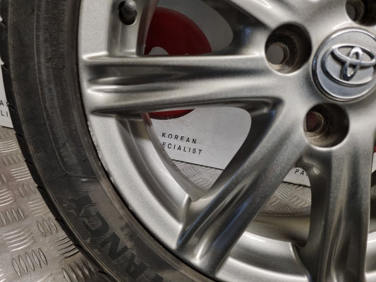 TOYOTA YARIS MK3 2012-2020 16" INCH GENUINE GREY ALLOY WHEEL 5MM 195/50/16