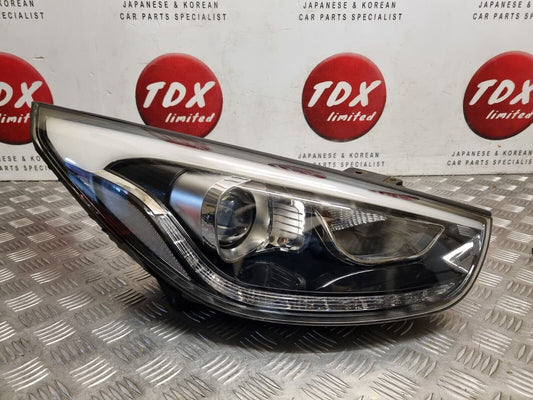 HYUNDAI IX35 2013-2015 FACELIFT DRIVER SIDE FRONT HALOGEN LED HEADLIGHT 92102-2Y