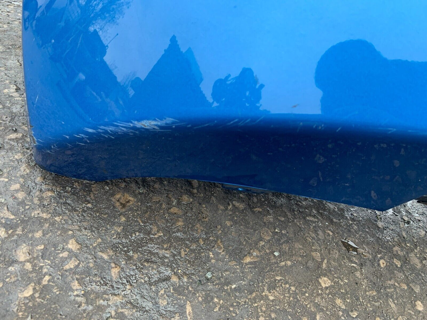 HYUNDAI IX20 2010-2015 PRE-FACELIFT GENUINE REAR BUMPER IN BLUE