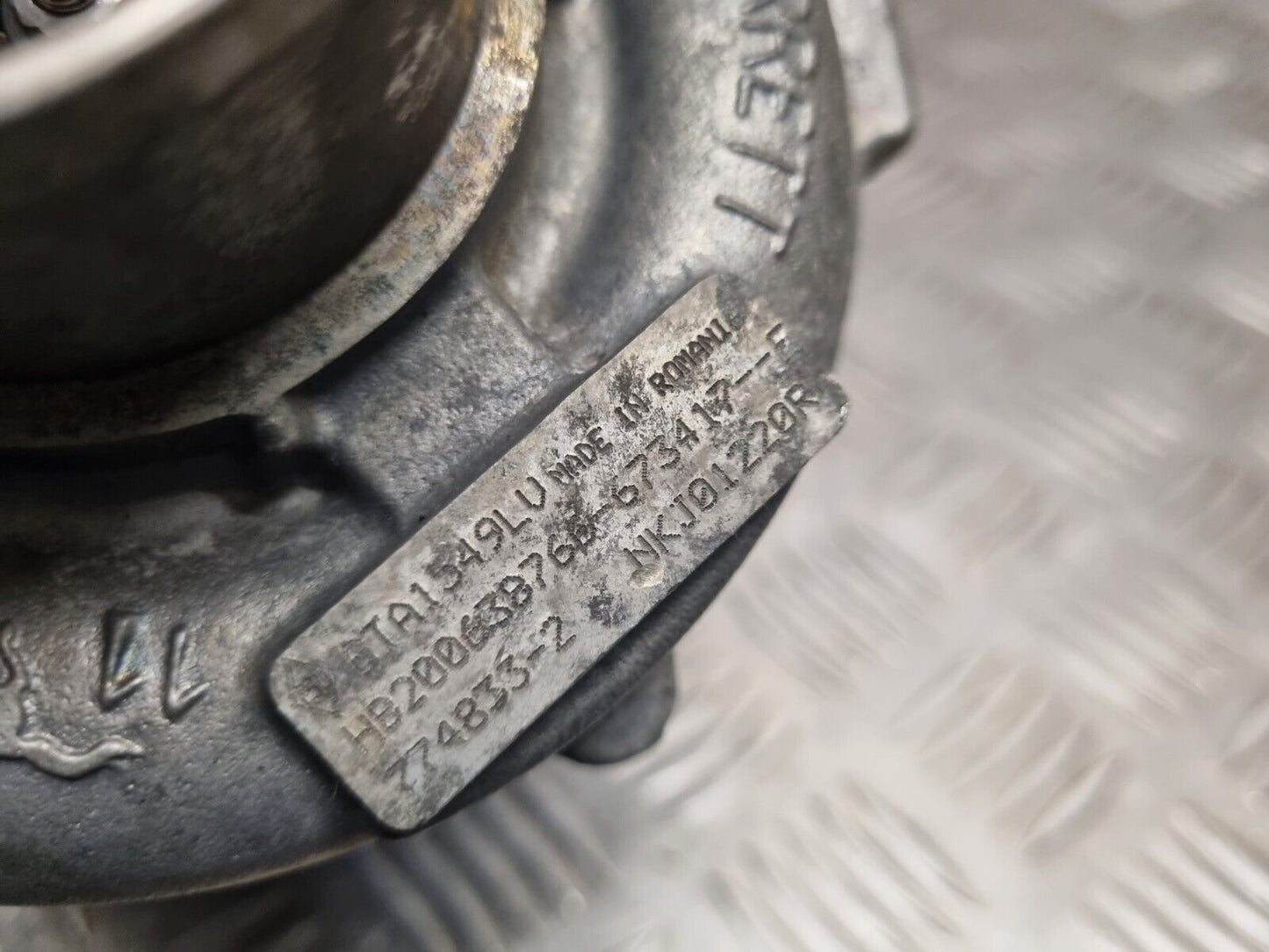 NISSAN QASHQAI J10 2.0 DCI 2010-2013 GENUINE TURBO CHARGER H8200638766 774833-2