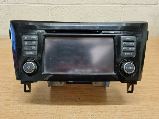 Nissan X-Trail T32 Genuine Sat Nav Radio Stereo Head Unit 2013-2017 259154ET0A