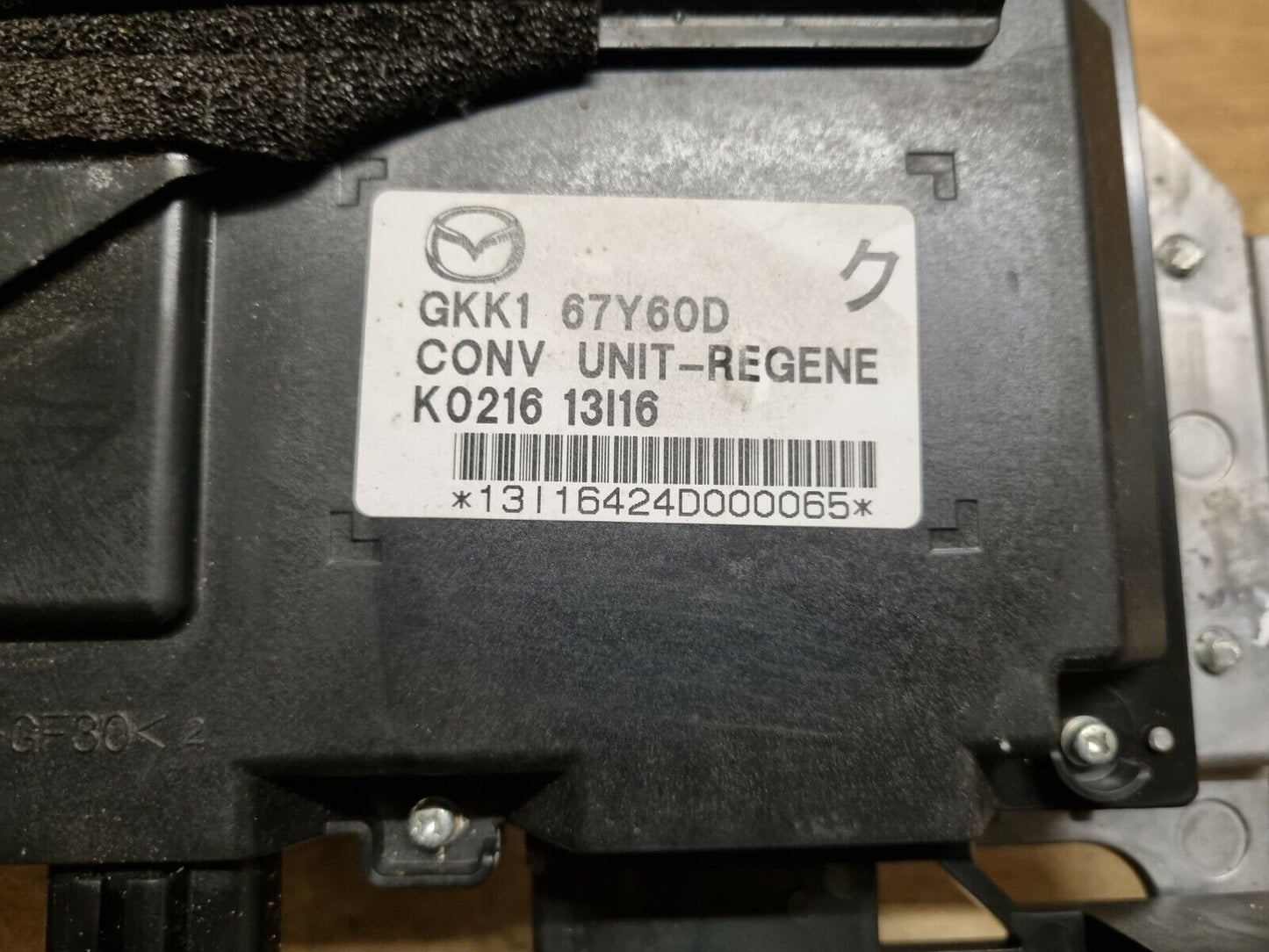 MAZDA 6 MK3 2.2 2013-2016 DIESEL GENUINE CONVERTER ECU CONTROL MODULE GKK167Y60D