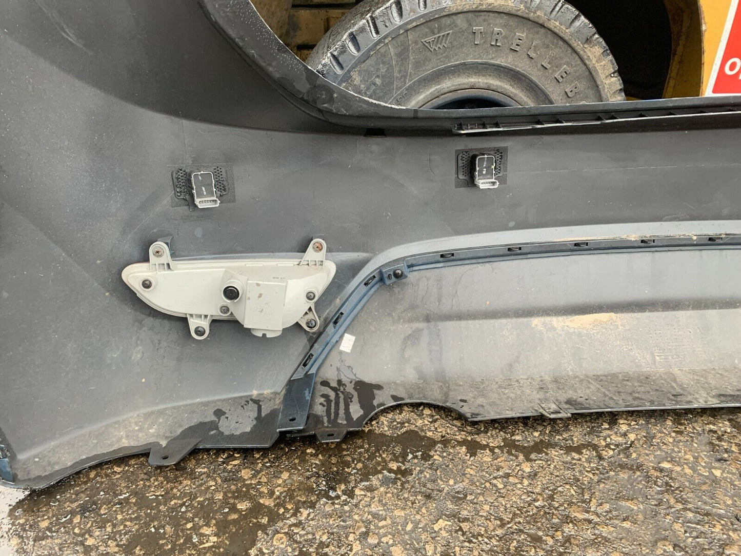 HYUNDAI IX20 2010-2015 PRE-FACELIFT GENUINE REAR BUMPER IN BLUE
