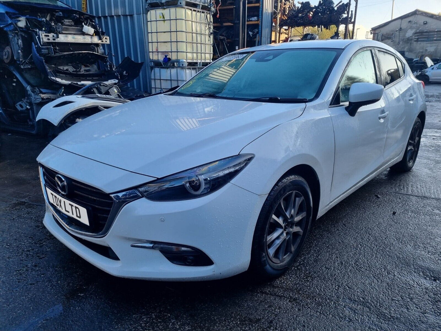 2017 MAZDA 3 SPORT NAV MK3 (BN) 2.2 DIESEL 6 SPEED MANUAL VEHICLE FOR BREAKING