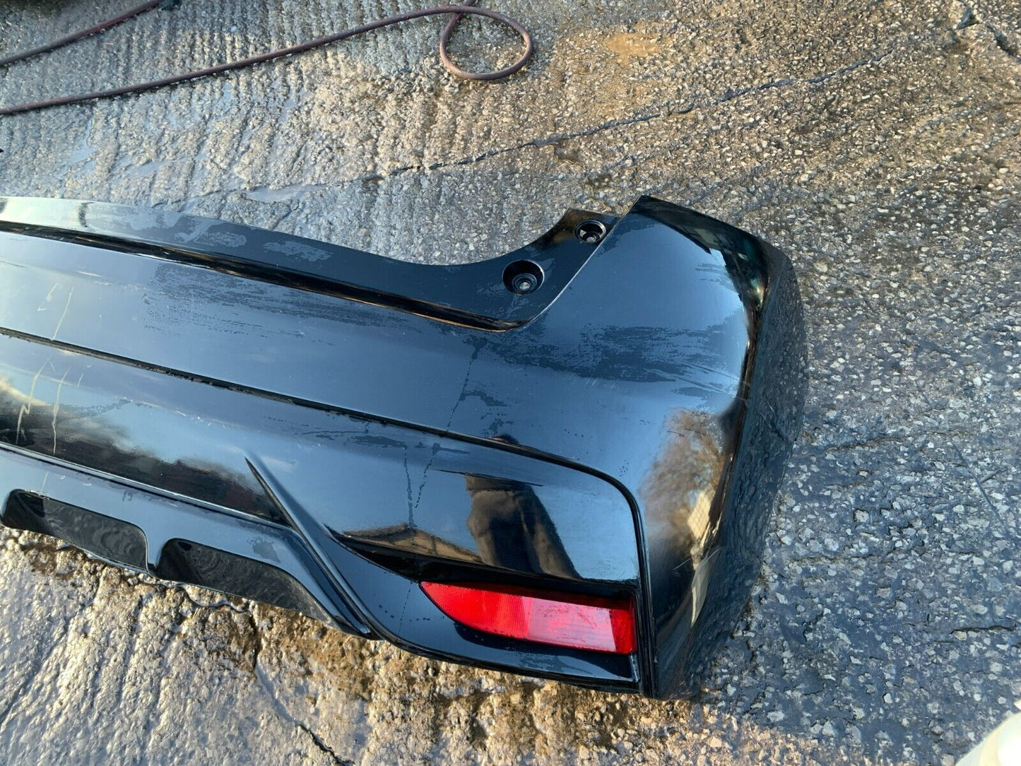HONDA CIVIC MK9 2015-2017 FACELIFT GENUINE REAR BUMPER IN BLACK