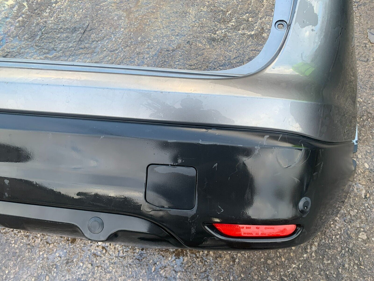 NISSAN QASHQAI J11 2014-2017 PRE-FACELIFT GENUINE REAR BUMPER GREY