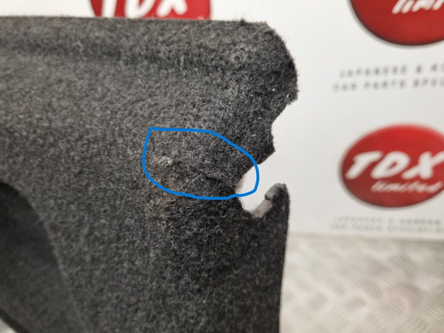 NISSAN QASHQAI J10 2007-2013 GENUINE REAR PARCEL SHELF LUGGAGE LOAD COVER