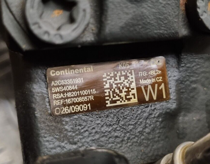 NISSAN QASHQAI J11 2014-2019 1.5 DCI GENUINE HIGH PRESSURE FUEL PUMP A2C53351931