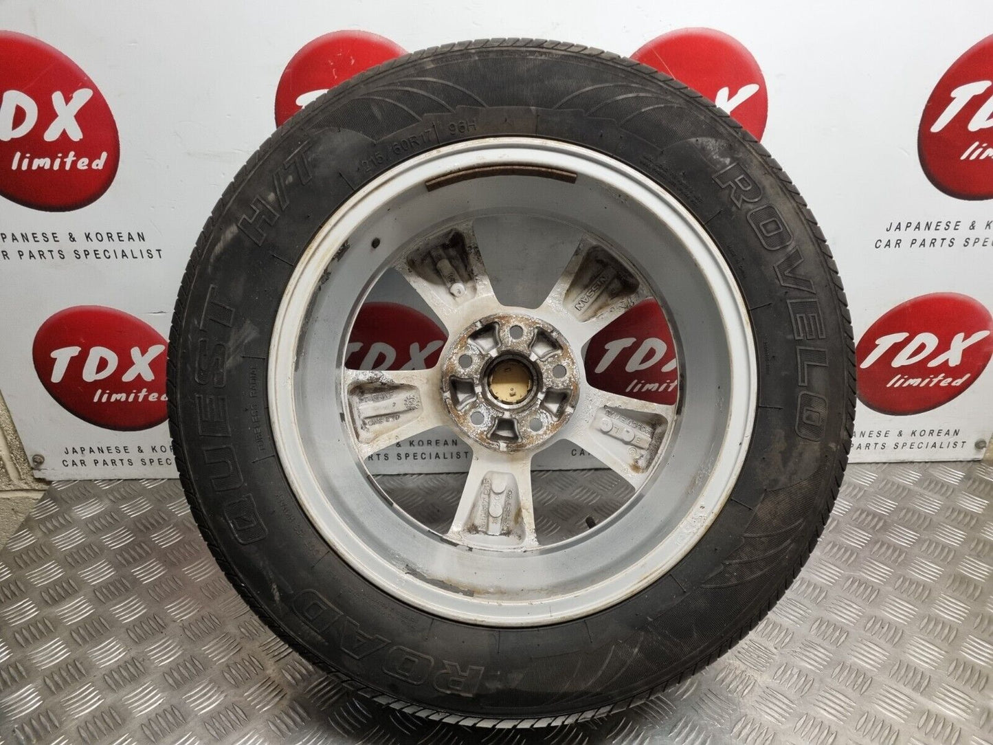 NISSAN QASHQAI J10 17" INCH 2007-2013 GENUINE ALLOY WHEEL 215/60/17 40300EY17C