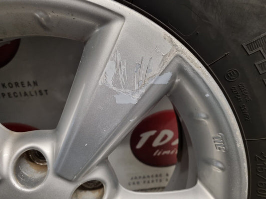 NISSAN QASHQAI J10 17" INCH 2007-2013 GENUINE ALLOY WHEEL 215/60/17 40300EY17C