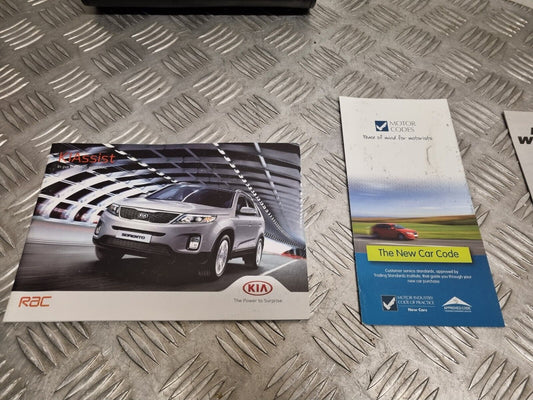 Kia Carens (Rp) Mk3 2013-2018 Genuine Owners Manual Handbook Pack Wallet Book 2