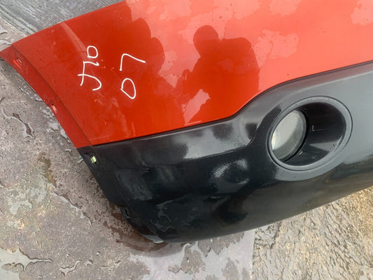 NISSAN QASHQAI J10 2007-2010 PRE-FACELIFT GENUINE FRONT BUMPER ORANGE