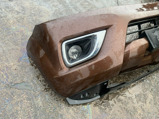 NISSAN NAVARA 2016-2021 PRE-FACELIFT GENUINE FRONT BUMPER IN BROWN
