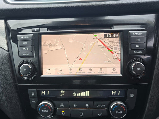 NISSAN QASHQAI J11 2019-2021 ANDROID AUTO APPLE CAR PLAY SAT NAV STERO HEAD UNIT