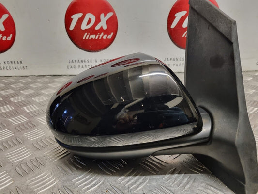 MAZDA 2 (DE) MK2 2007-2015 GENUINE DRIVERS SIDE POWER FOLD WING MIRROR BLACK