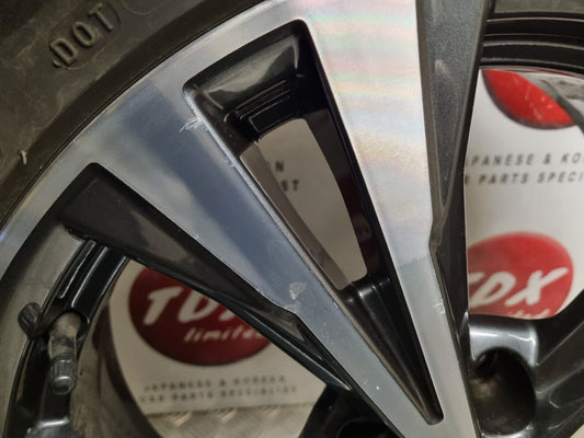 NISSAN QASHQAI J11 2014-2021 18" ALLOY WHEEL + 8MM MICHELIN 215/55/18 HV03BMB94