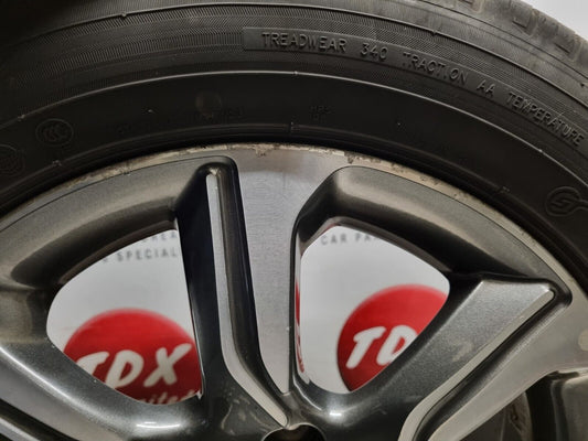 HYUNDAI IX20 2010-2019 16" INCH DIAMOND CUT ALLOY WHEEL 7MM 205/55/16 529101K650