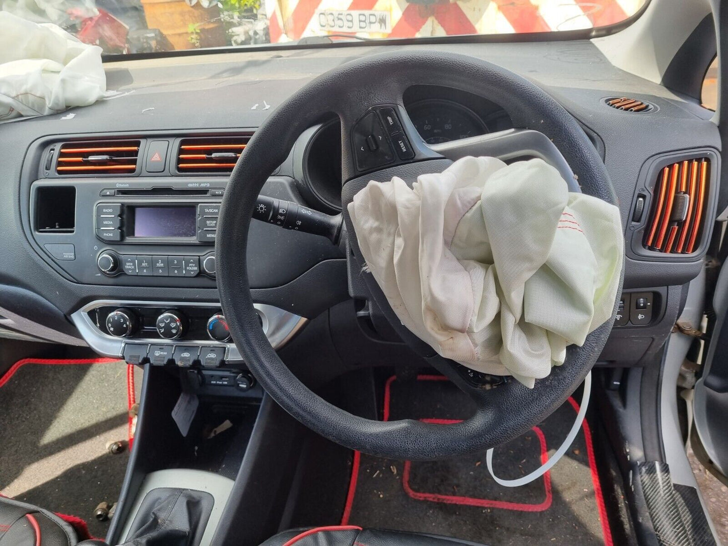 2013 Kia Rio 1 (Ub) Mk3 5Dr Hatch 1.2 Petrol 5 Speed Manual Vehicle For Breaking 10