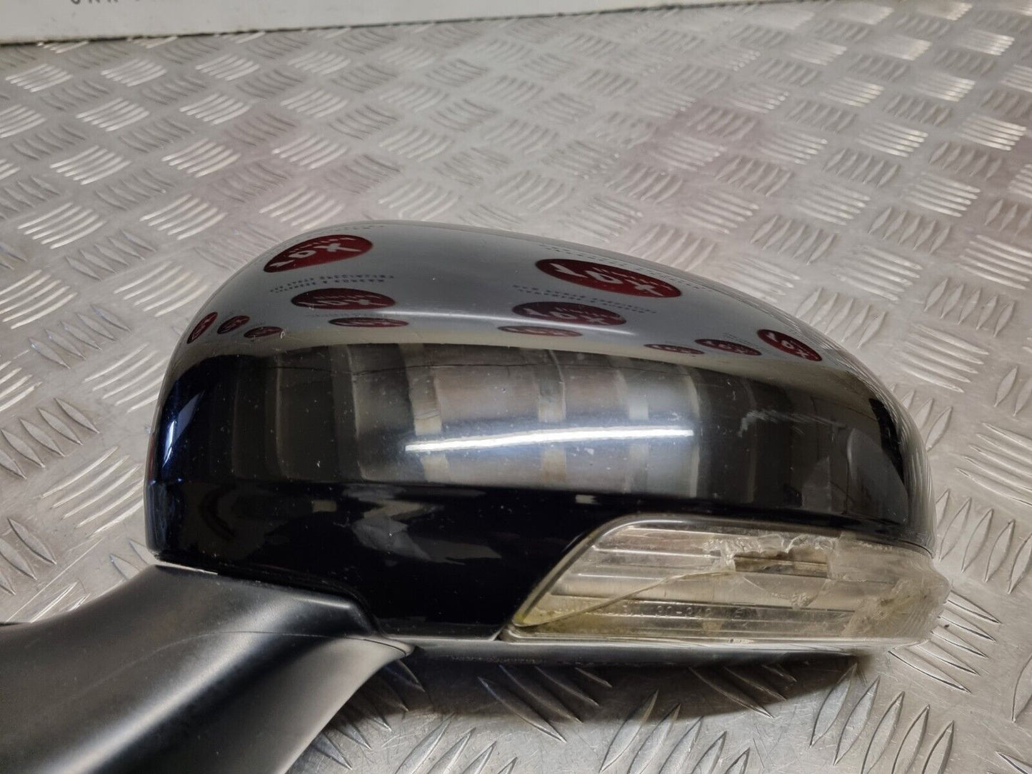 TOYOTA PRIUS MK3 2009-2015 GENUINE PASSENGERS MANUAL FOLD WING MIRROR 202 BLACK