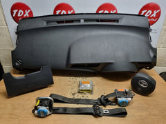 Toyota Yaris MK3 2012-2015 Genuine Complete Dash Drivers Knee Module Airbag Kit - photo 1 of 15