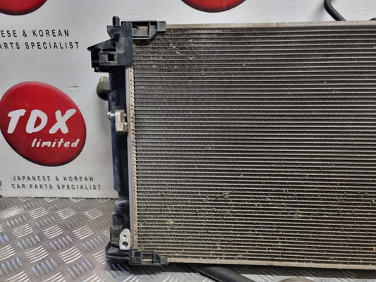 TOYOTA YARIS MK4 2020-2023 1.5 HYB GENUINE RADIATOR RAD FAN PACK MF422136-7670