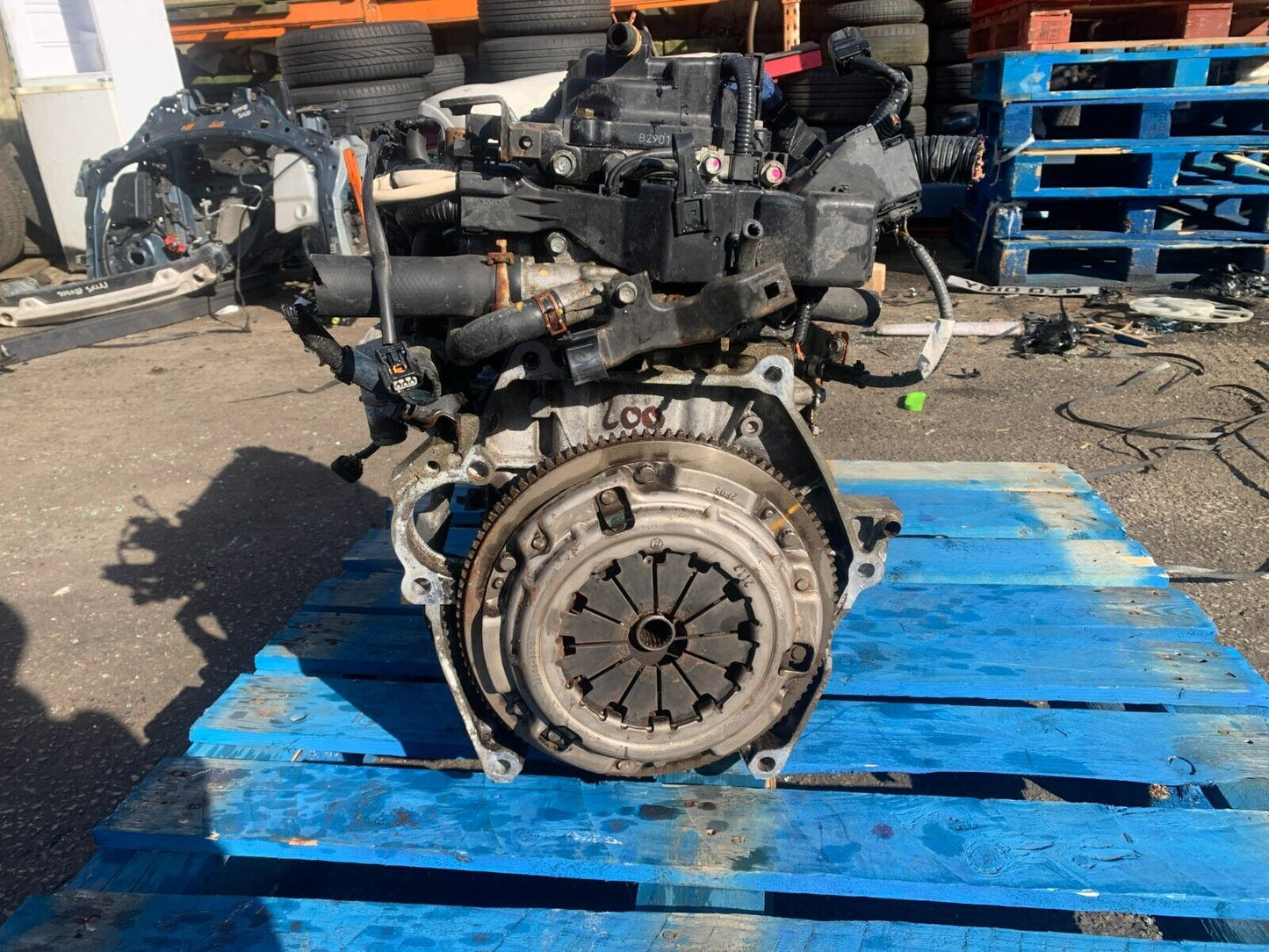 HONDA JAZZ 2009-2014 GENUINE 1.4 PETROL (L13Z1) BARE ENGINE 57,458 MILES