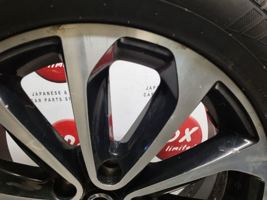 NISSAN QASHQAI J10 2007-2013 18" INCH DIAMOND CUT ALLOY WHEEL 215/55/18 JD18A