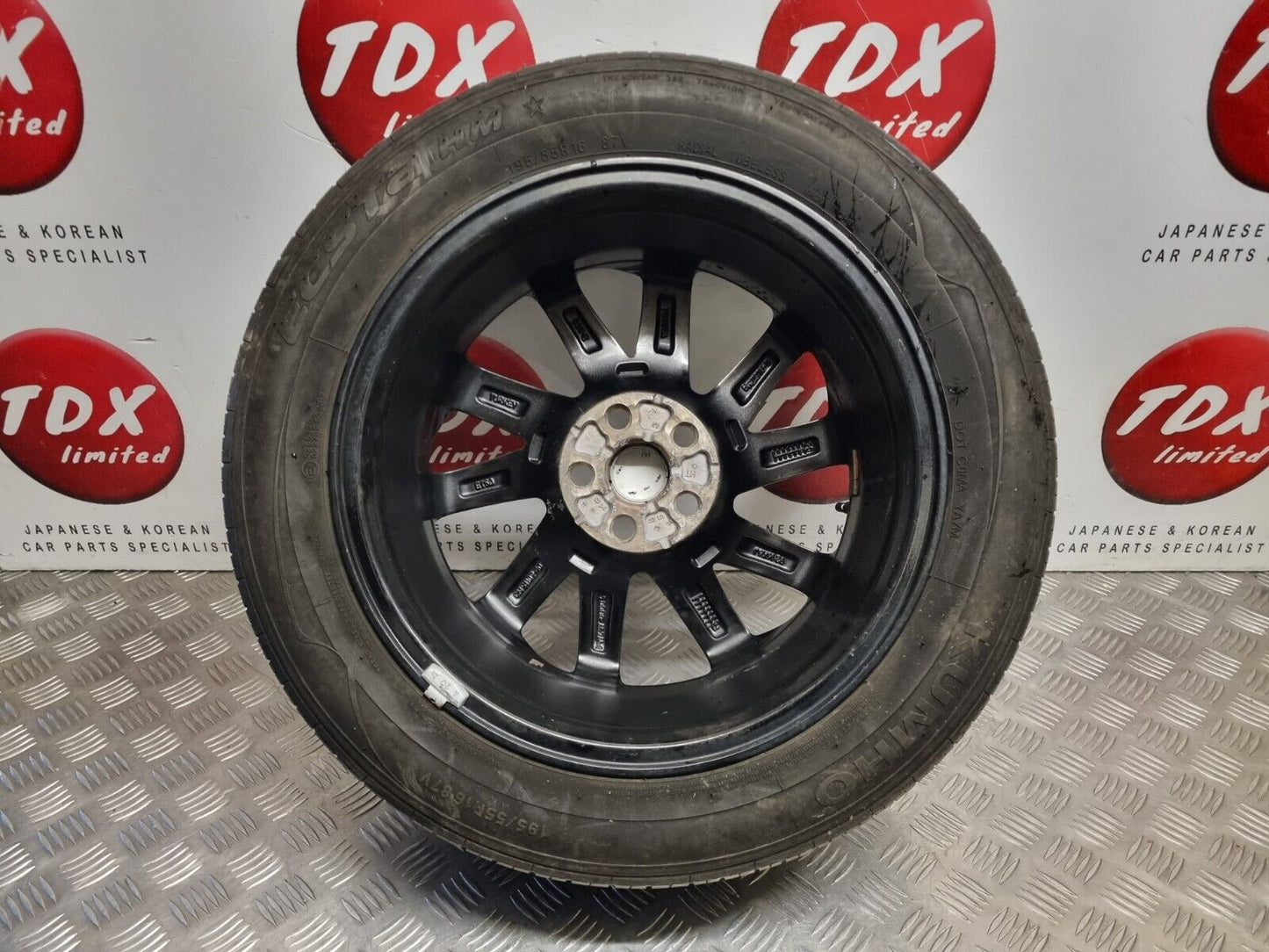 TOYOTA YARIS MK4 2020-2023 16 INCH GENUINE ALLOY WHEEL 6MM 195/55/16 PW457-0D004