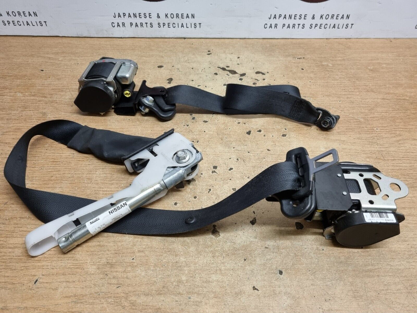 NISSAN JUKE 2014-2019 FACELIFT DRIVERS PASSENGERS SEAT BELTS MODULE AIRBAG KIT