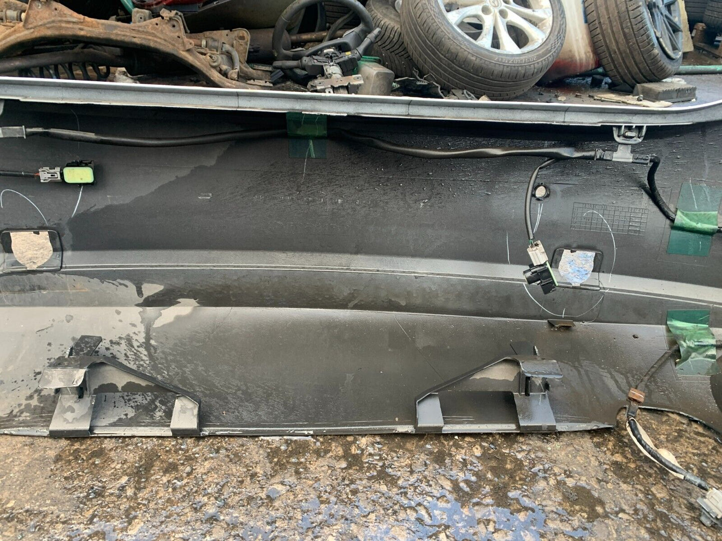 MAZDA 6 MK3 2014-2017 SALOON PRE-FACELIFT GENUINE REAR BUMPER WHITE