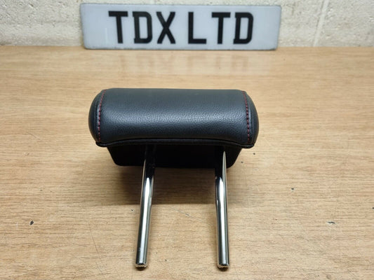 Nissan Juke F15 Genuine Leather Rear Centre Headrest Red Stitch 2010-2018