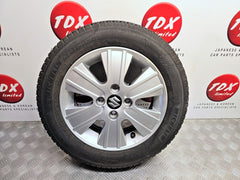 Suzuki Celerio 2015-2019 Genuine 14" Alloy Wheel + 6.6MM Tyre 265/65/14 SU018 - photo 1 of 16