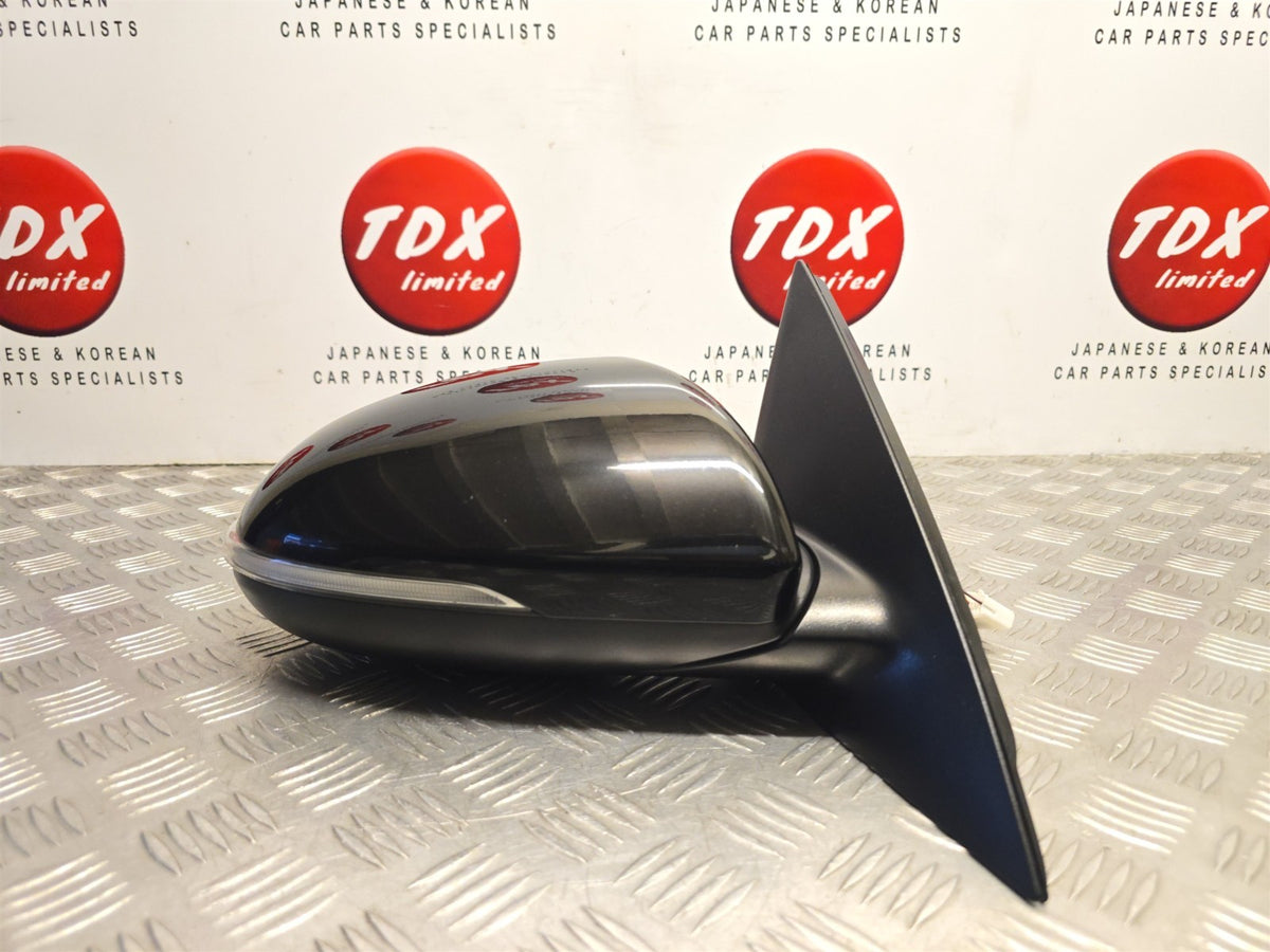 Kia Optima JF MK4 2016-2019 Drivers Side Power Fold Mirror Abp Black 87620-D4910 - photo 1 of 13
