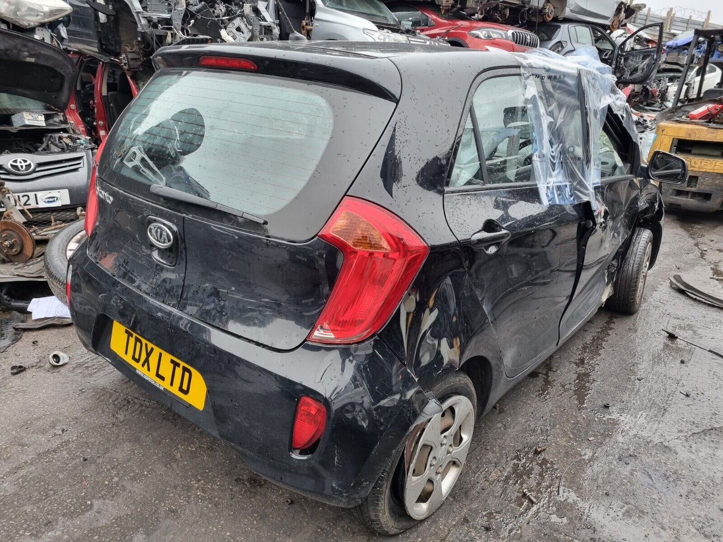 2012 KIA PICANTO 1 (TA) MK2 1.0 PETROL 5 SPEED MANUAL FOR PARTS & SPARES