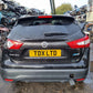 2014 NISSAN QASHQAI J11 TEKNA MK2 1.6 DIESEL 6 SPEED MANUAL FOR PARTS & SPARES