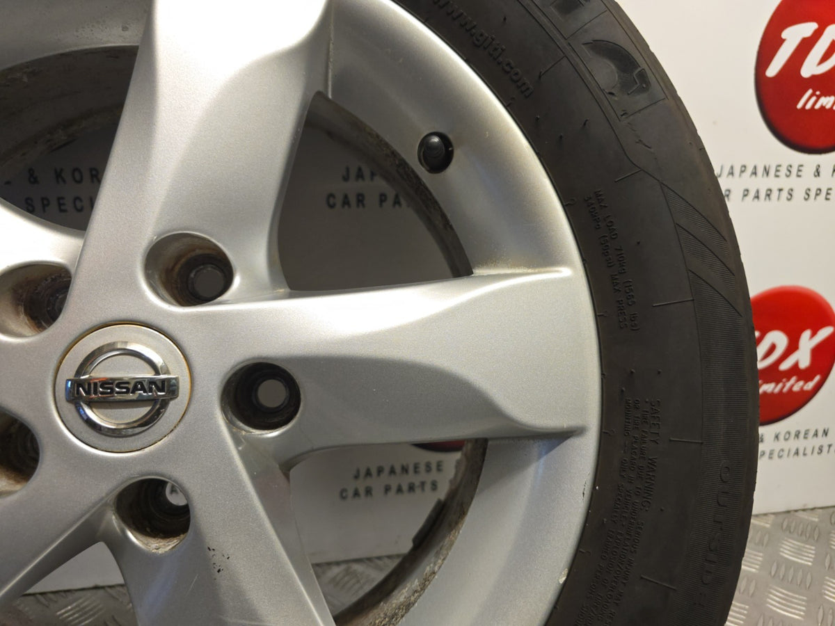 Nissan Qashqai J10 MK1 2007-2013 Genuine 16" Alloy Wheel 205/60R16 - photo 5 of 15