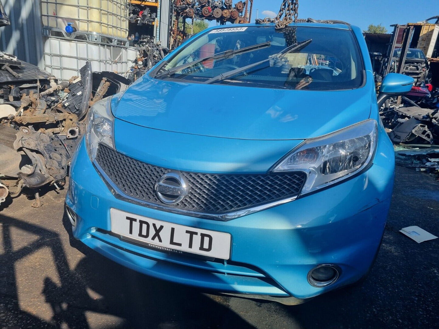 2014 NISSAN NOTE ACENTA MK2 E12 1.2 PETROL 5 SPEED MANUAL FOR PARTS & SPARES