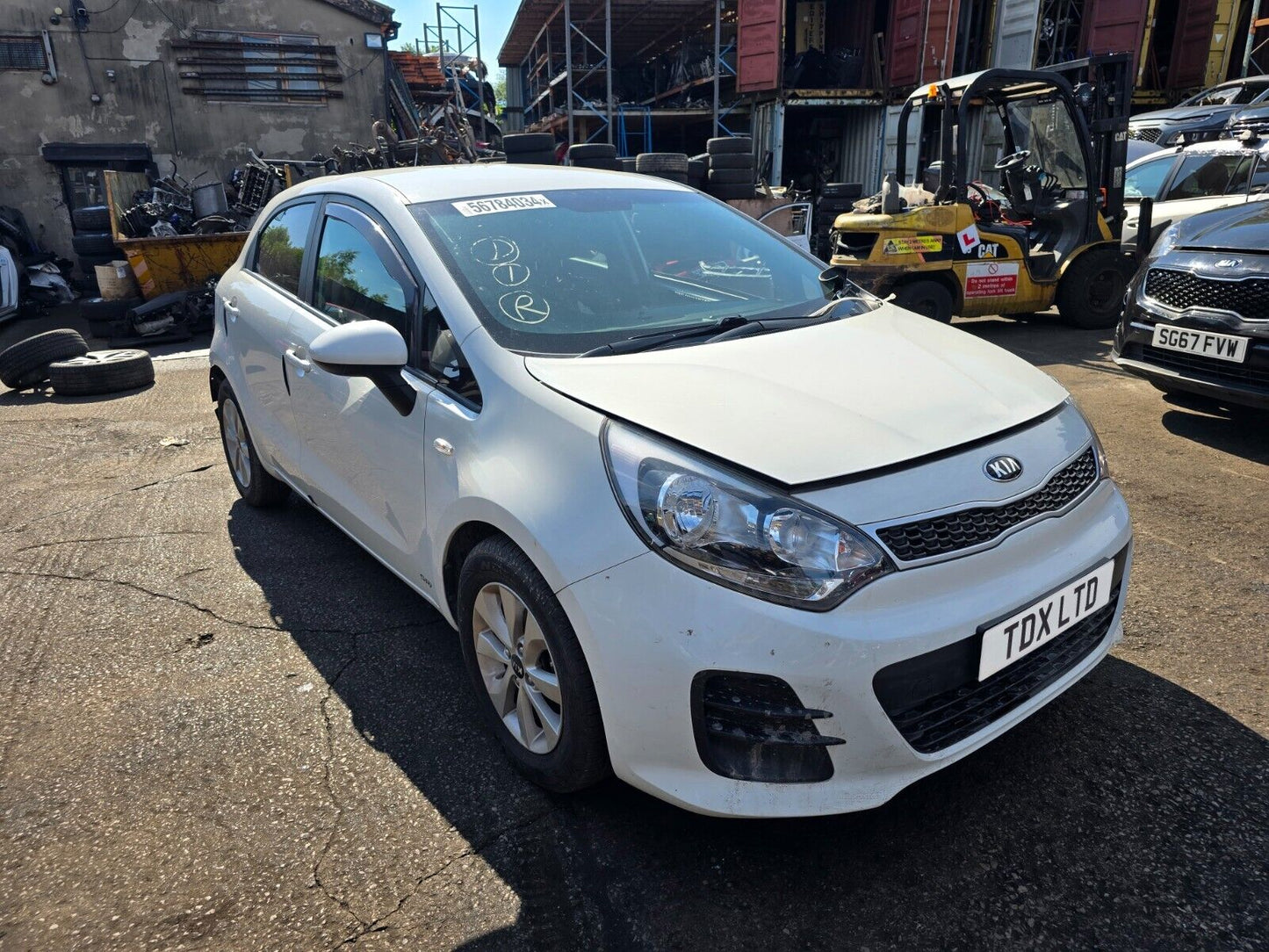 2015 KIA RIO MK3 UB 1.1 CRDI DIESEL 6 SPEED MANUAL FOR PARTS SPARES