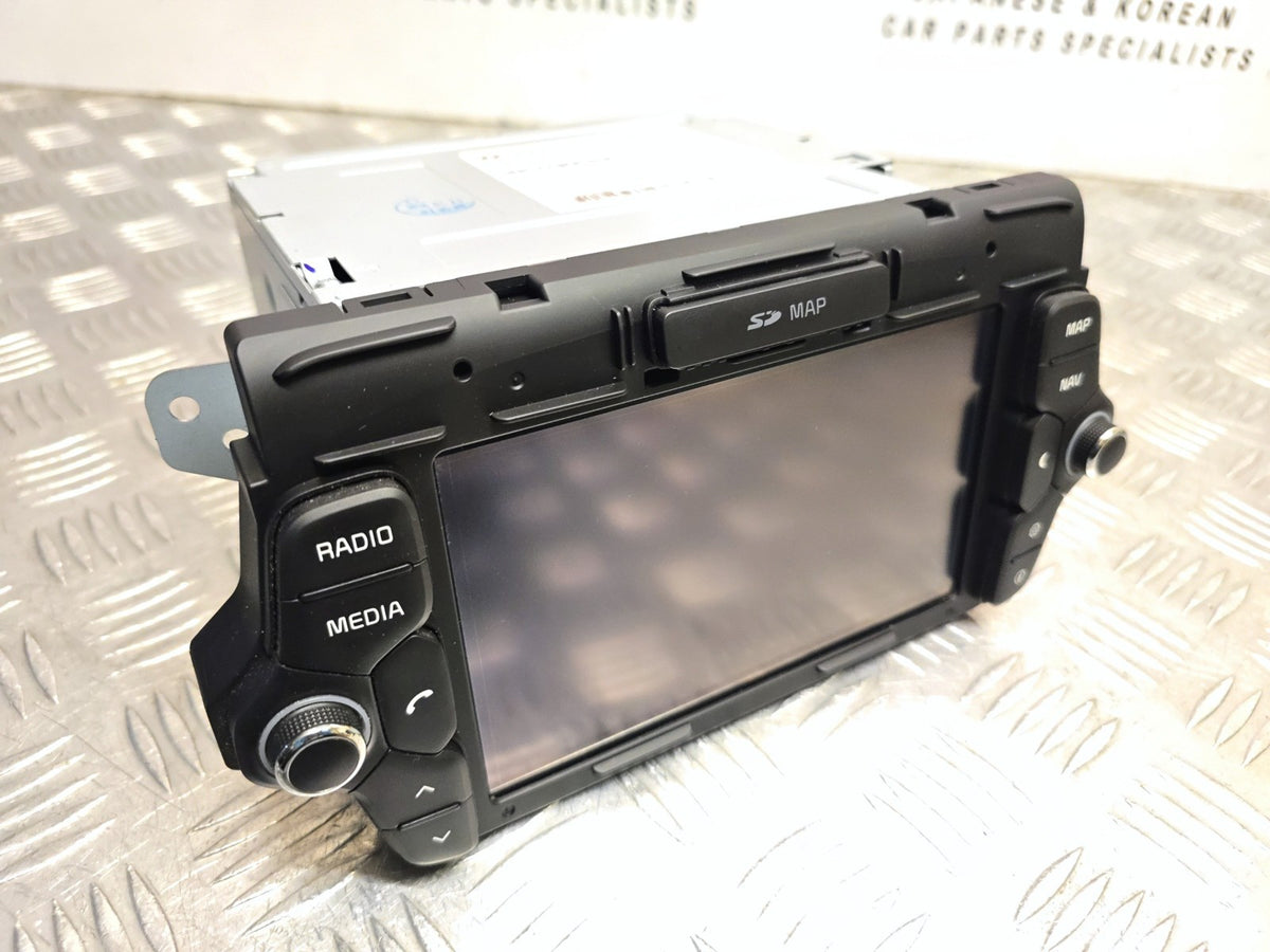 Kia Ceed JD MK2 2016-2018 Multimedia Sat Nav Head Unit + SD Card 96560-A2601WK - photo 3 of 13