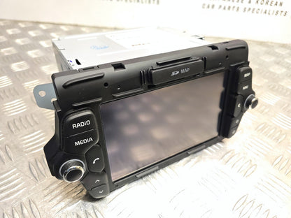 Kia Ceed JD MK2 2016-2018 Multimedia Sat Nav Head Unit + SD Card 96560-A2601WK - photo 3 of 13