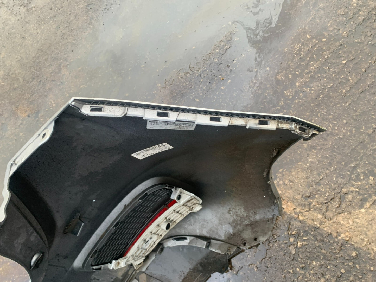 KIA CEED MK2 2015-2019 FACELIFT GENUINE REAR BUMPER SILVER