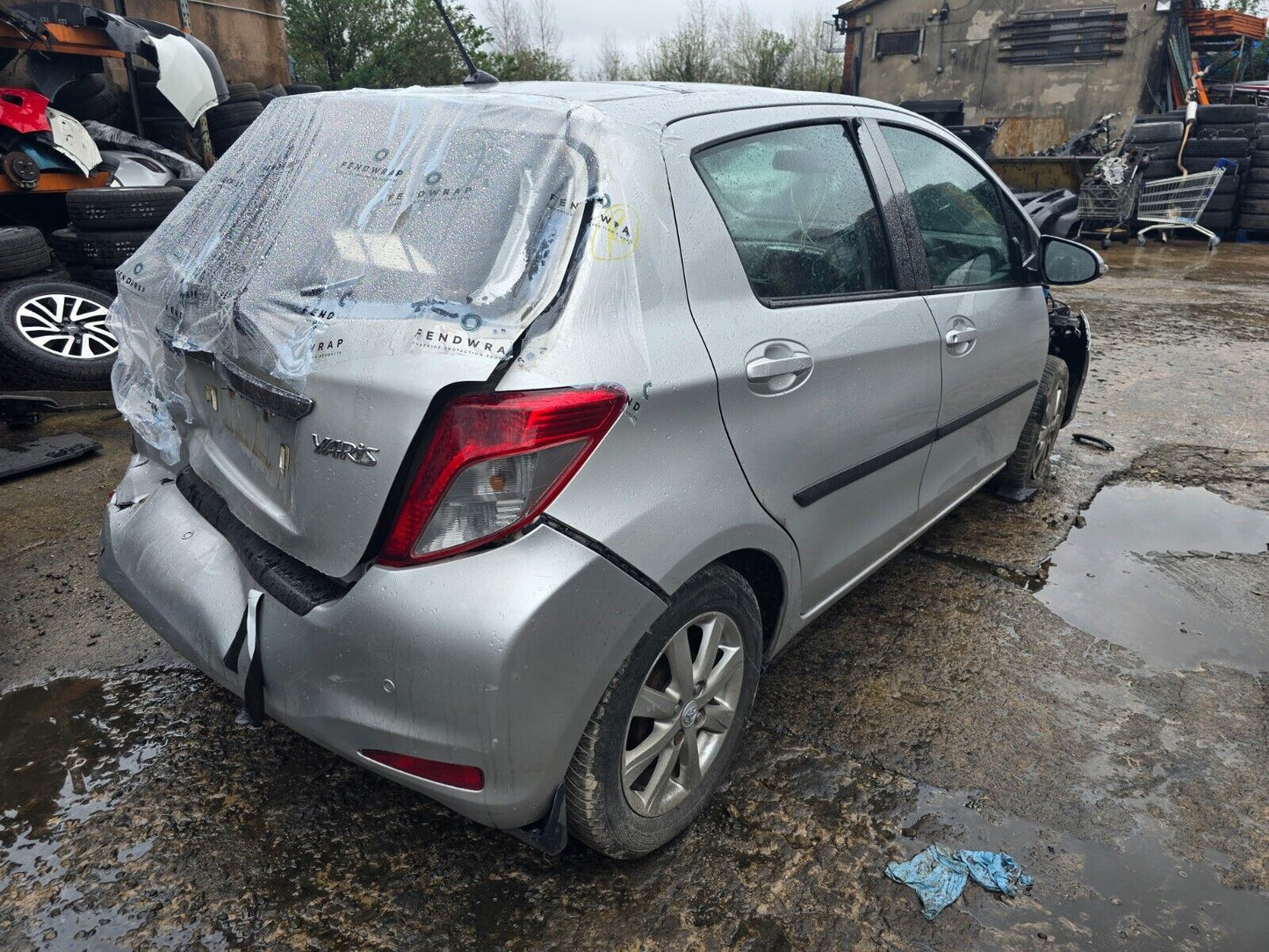 2012 TOYOTA YARIS SPIRIT MK3 NSP130 1.3 PETROL 1 SPEED CVT AUTO FOR PARTS SPARES