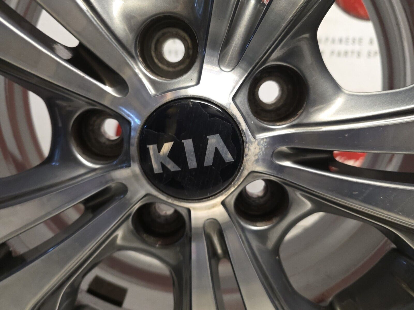 KIA VENGA 2010-2019 16" DIAMOND CUT ALLOY WHEEL 4.0MM TYRE 205/55/16 52910-1P650