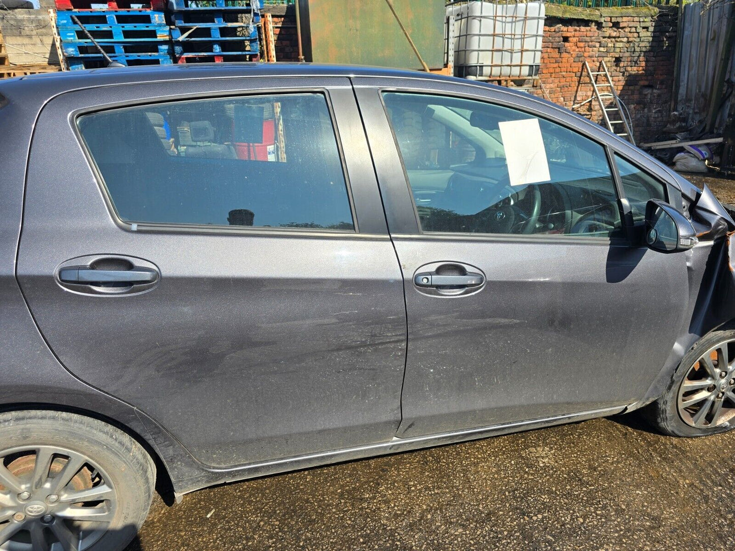 2014 TOYOTA YARIS MK3 ICON PLUS 1.4 DIESEL 6 SPEED MANUAL FOR PARTS AND SPARES