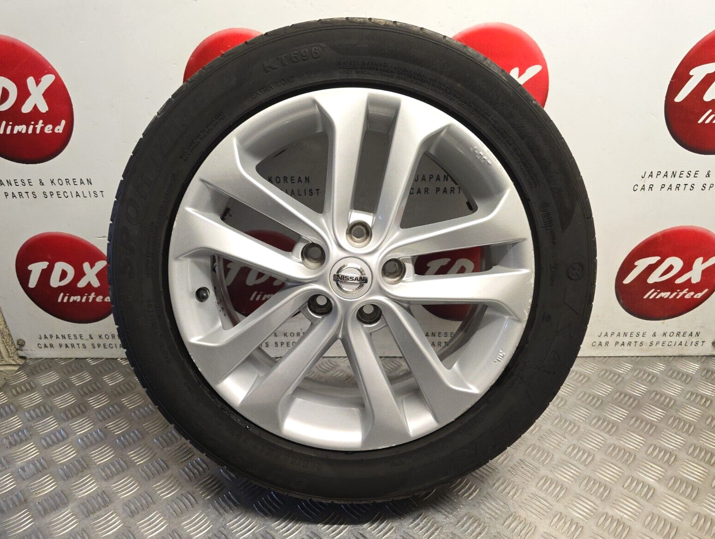 NISSAN JUKE F15 17" INCH 2010-2019 GENUINE ALLOY WHEEL 5.27MM 215/55/17 7J 1KA2A