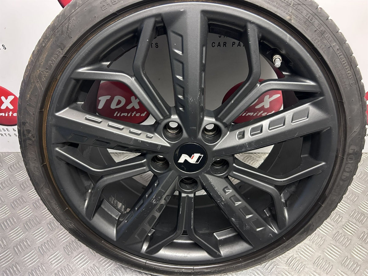 Hyundai i20N BC3 MK3 2021-2024 Genuine 18" Alloy Wheel + 3.1 Mm Tyre 52910-C0000 - photo 7 of 16