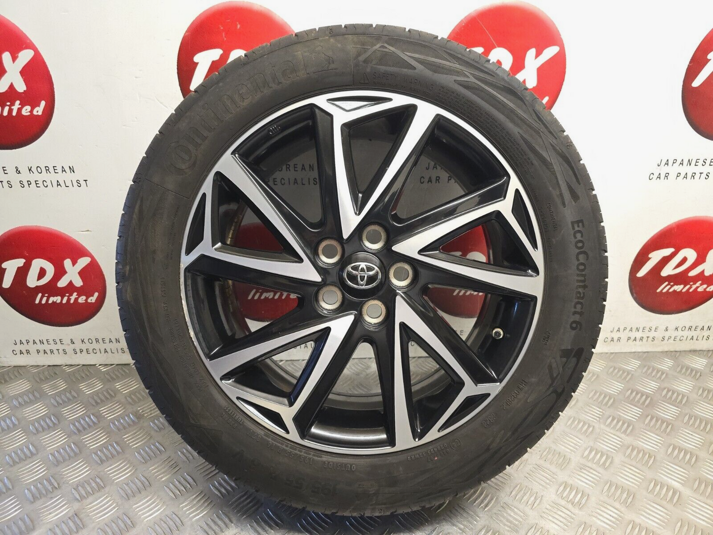 TOYOTA YARIS MK4 2020-2024 16" INCH 6.5MM ALLOY WHEEL 195/55/16 PW457-0D004